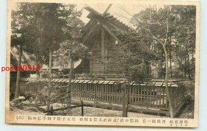 Xj8658●京都 籠神社 本殿東側面 *アルバム跡有り k 【絵葉書】