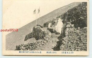 Xk1451●静岡 富士山大宮口 七合目休泊所 *アルバム跡有り k 【絵葉書】