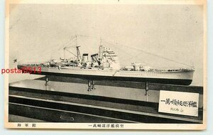 Xn5806●東京 海軍館 一万トン巡洋艦模型 k 【絵葉書】