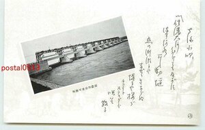 Xd0791●新潟 信濃川分水可動堰【絵葉書】