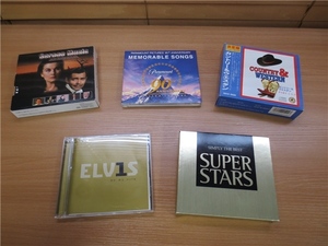 中古CD　洋楽　『SUPERSTARS』『スクリーンミュージック』など　ベスト版、コンピレーションアルバム　まとめて5点