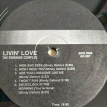 LP the feminine complex Livin' Love シュリンク付 モンドミュージック _画像9