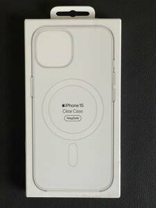 Apple アップル 純正 iPhone 15 クリアケース 美品