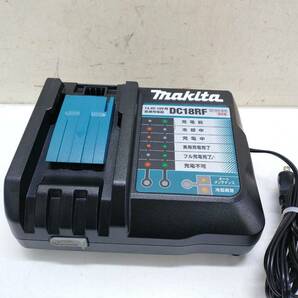 送料無料g30847 makita マキタ 急速 充電器 DC18RF USB端子 14.4V 18V 純正品 電動工具 大工道具 DIY 美品の画像1