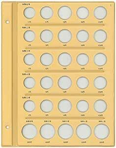 テージー 令和 コインアルバム 普通コイン用 令和元年-5年用 スペア台紙 C-40S