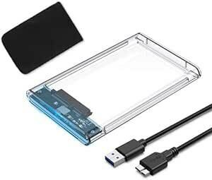 YFFSFDC USB3.0 2.5 -inch HDD/SSD case USB3.0 connection SATA III attached outside hard disk 5Gb