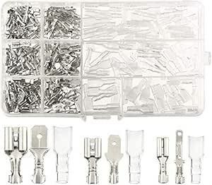 ZOYUBSkibosi terminal set flat type terminal double connector terminal set 270 piece insertion . connector terminal gilding flat type terminal connector terminal s Lee 