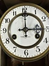 TRADE MARK アンティーク 昭和レトロ ゼンマイ式 振り子時計 掛時計 ジャンク品_画像3