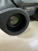 PENTAX ペンタックス　双眼鏡 本体 8×24UCF 6.2° ソフトケース付き ブ_画像4