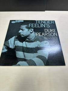 Duke Pearson/Tender Feelin's デューク・ピアソン Blue Note BST84035 東芝 日本盤 レコード