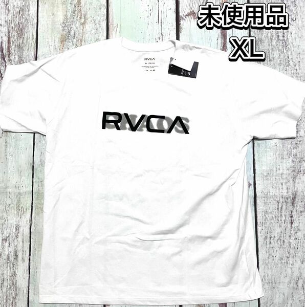 【未使用品】RVCA ルーカ フロントロゴTシャツ XL オーバーサイズ 半袖Tシャツ
