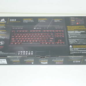 ■新品/2点セット■CORSAIR K63 CH-9304211-AP ゲーミングキーボード・ゲーミングマウス コルセア Cherry MX Red の画像3