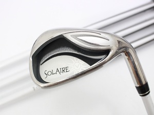 【中古】SOLAIRE ソレイユ　SOLAIRE 40i(L) ハーフセットアイアン(4本組)　5427