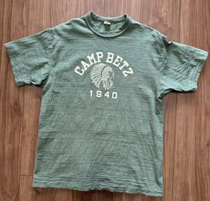 ウエアハウス　WAREHOUSE Tシャツ　CAMPBETZ