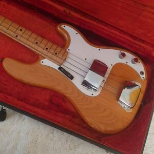 1976 Fender Precision Bass natural fender pre .