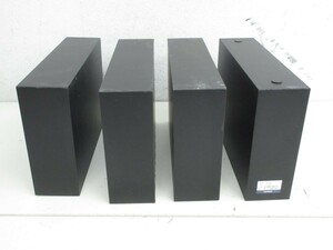 A001-N37-1195 is yami industry HAMILeX is mi Rex SB-944 speaker stand block type speaker base 4 pcs set present condition goods ①
