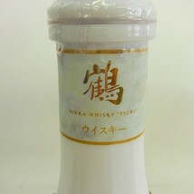 K835-Y33-258 NIKKA ニッカ 鶴 ウイスキー 43％ 700ml 未開栓 現状品②_画像3