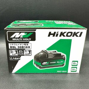 [9356-010M] ハイコーキ BSL36B18X マルチボルト リチウムイオン電池【中古】未使用品 HiKOKI 日立工機 Bluetooth無しモデル バッテリー