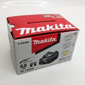 [9356‐014M-①] Makita　 リチウムイオンバッテリー　 BL1860B 　マキタ 　純正　 バッテリー 　18V 6.0Ah 　雪マーク　[未使用]