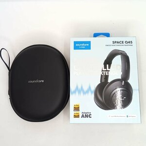 [9304-013] Anker soundcore SPACE Q45 anchor sound core Space noise cancel ring wireless headphone Bluetooth used 
