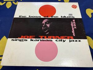 Joe Turner★中古LP国内プロモ青レーベル盤「ジョー・ターナー～ボス・オブ・ザ・ブルース」 