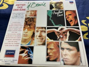 David Bowie★中古LP国内盤帯付「デビッド・ボウイー～アナザー・フェイス」 