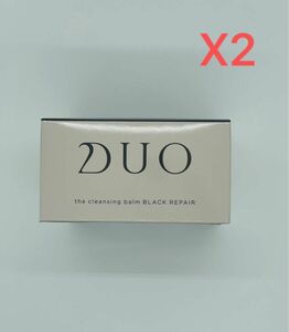 DUO クレンジングバーム 黒 ブラックデュオ 90gX2