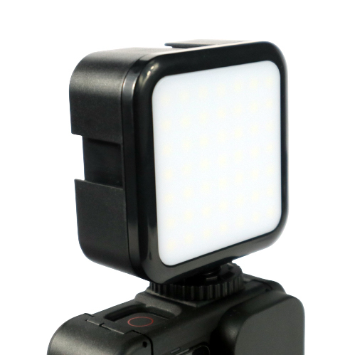 《送料無料・国内発送》GoPro アクションカメラ 一眼レフカメラ 小型 撮影用LED照明 LEDライト スタジオ照明 ライト連結可能