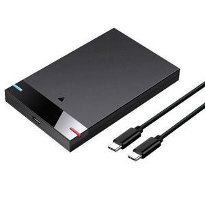 [ free shipping ]2.5inchi SSD/HDD correspondence attached outside case TYPE-C-TYPE-C type C- type C cable attaching 