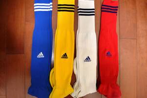 *US67*.. пачка плюс соответствует б/у футбол футзал носки чулки adidas Adidas 25-29 4 позиций комплект средняя школа часть ... товар 
