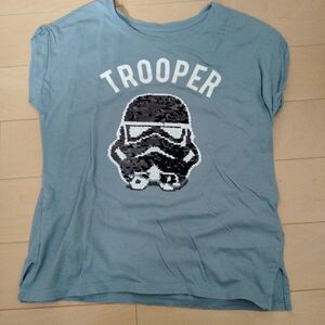 gap ギャップ　ストームトルーパースパンコールTシャツ　140　スターウォーズ　女の子