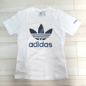 【古着】adidas originals　TREFOIL TOKYO Tシャツ　Lサイズ　DP0231