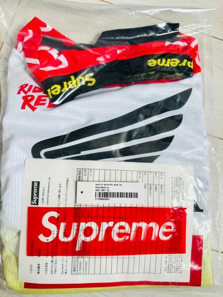 新品未使用 2019AW Supreme Honda Fox Racing Top Mサイズ シュプリーム ホンダ フォックス 