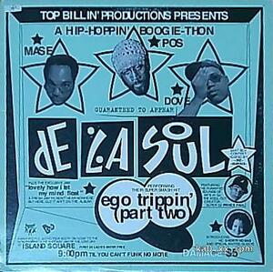 ★☆De La Soul「Ego Trippin' (Part Two)」プロモ白ラベル☆★5点以上で送料無料!!!