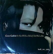 ★☆Gwen Guthrie「For You (With A Melody Too) / Peek A Boo」☆★_画像1