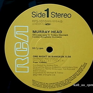 ★☆Murray Head「One Night In Bangkok」帯付☆★5点以上で送料無料!!!の画像2