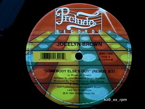 ★☆Jocelyn Brown「Somebody Else's Guy (Remix)」☆★