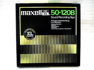 日立　マクセル　中古品　オープンリールテープ　10号　UDXL50-120B　１本