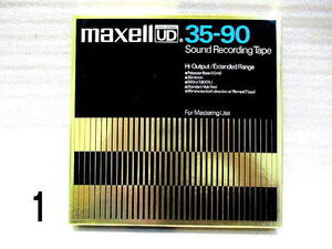  Hitachi mak cell open reel tape 7 number UD35-90 recording ending ①