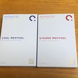 電子たばこ NONICOフレーバーカートリッジ　2つ