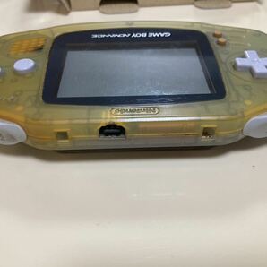 ゲームボーイアドバンス 本体 ミルキーブルー GBA 箱 取扱説明書ありの画像6