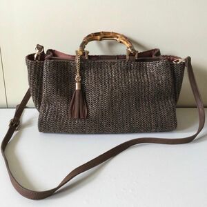 used品　MICHEL KLEIN　2wayレディースバッグ　手提げ・ショルダー