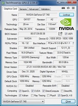 玄人志向 GF-GT740-LE1GHD/OC (GeForce GT740) 1GB GDDR5 ★ロープロファイル専用★_画像4