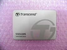 TRANSCEND (TS240GSSD220S) 240GB SSD SATA600 ★使用59時間★_画像1