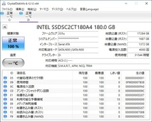 INTEL (SSDSC2CT180A4) 180GB SSD SATA600 ★使用31544時間★_画像4