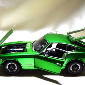 新品マイスト1/18【Maisto】◆1971年式 Datsun 240Z/希少色◆ミニカー/シボレー/ポルシェ/フェラーリ/BMW/ランボルギーニ/メルセデスの画像9