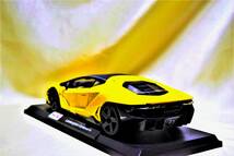 新品マイスト1/18【Maisto】■Lamborghini Centenario■ランボルBMW/ポルシェ/フェラーリ/アウディ/メルセデス/オートアート/京商/ブラーゴ_画像3