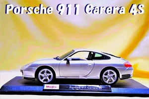 新品マイスト1/18【Maisto】◆Porsche 911 Carrera 4Sレア◆ミニカー/ポルシェ/BMW/ランボルギーニ/フェラーリ/アウディ/オートアート/京商