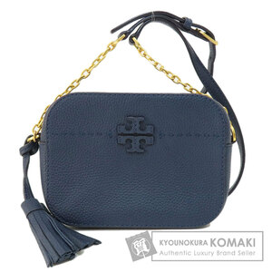 Tory Burch トリーバーチ ロゴ ショルダーバッグ レザー レディース 中古