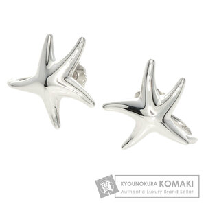 TIFFANY&Co. Tiffany Star Fish earrings silver lady's used 